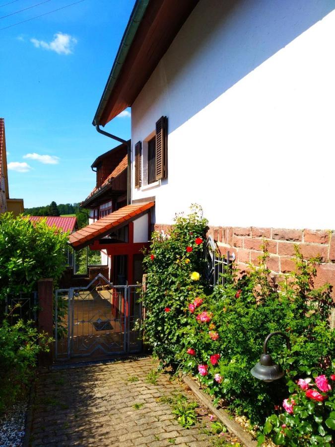 Ferienhaus Marre - Mit Grill, Feuerstelle Und Gartensauna Waldbrunn  Exteriér fotografie