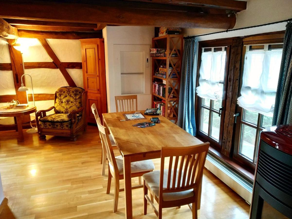 Ferienhaus Marre - Mit Grill, Feuerstelle Und Gartensauna Waldbrunn  Exteriér fotografie