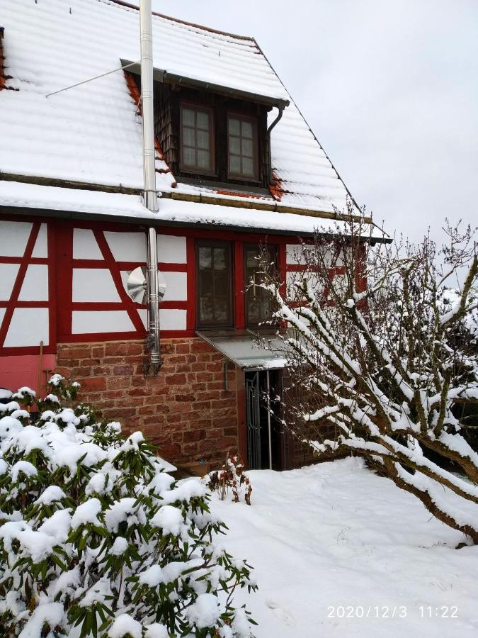 Ferienhaus Marre - Mit Grill, Feuerstelle Und Gartensauna Waldbrunn  Exteriér fotografie