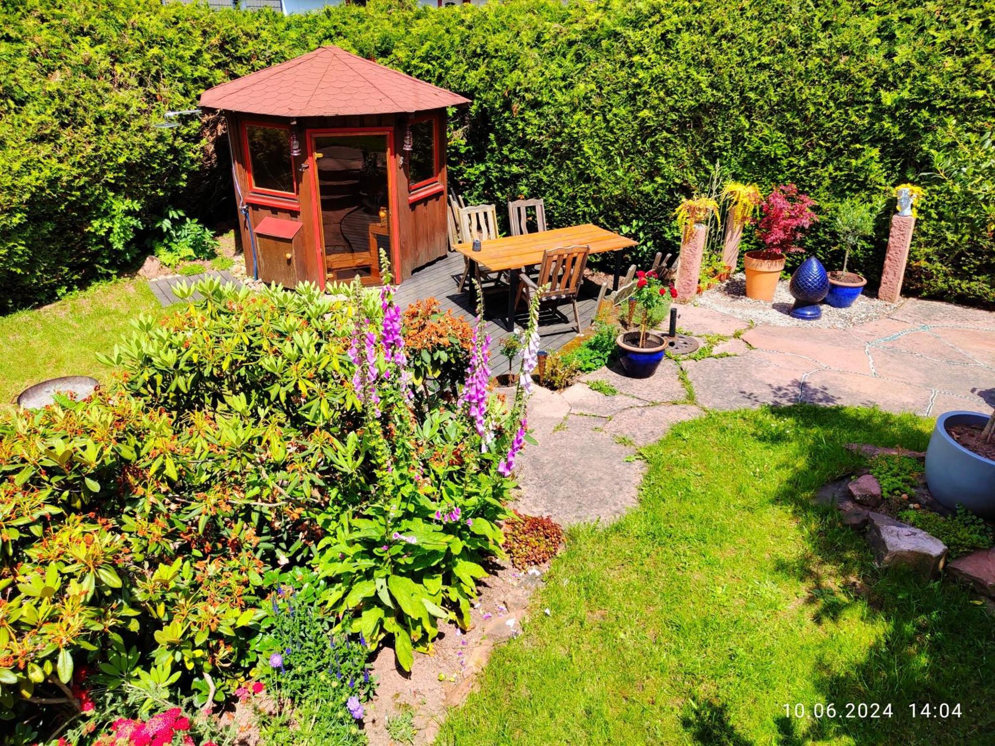 Ferienhaus Marre - Mit Grill, Feuerstelle Und Gartensauna Waldbrunn  Exteriér fotografie
